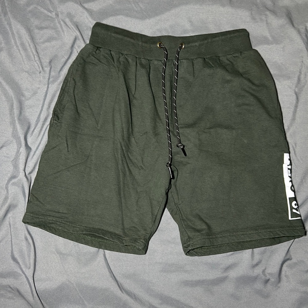 Aeropostale Shorts Sweat Jersey New Sleepwear Men Med Green Drawstring